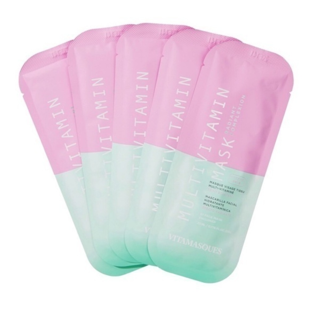 💙SALE 3/$25 VITAMASQUES MULTIVITAMIN FIBER SHEET MASK